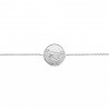 Bracelet constellation Capricorne argent zirconium